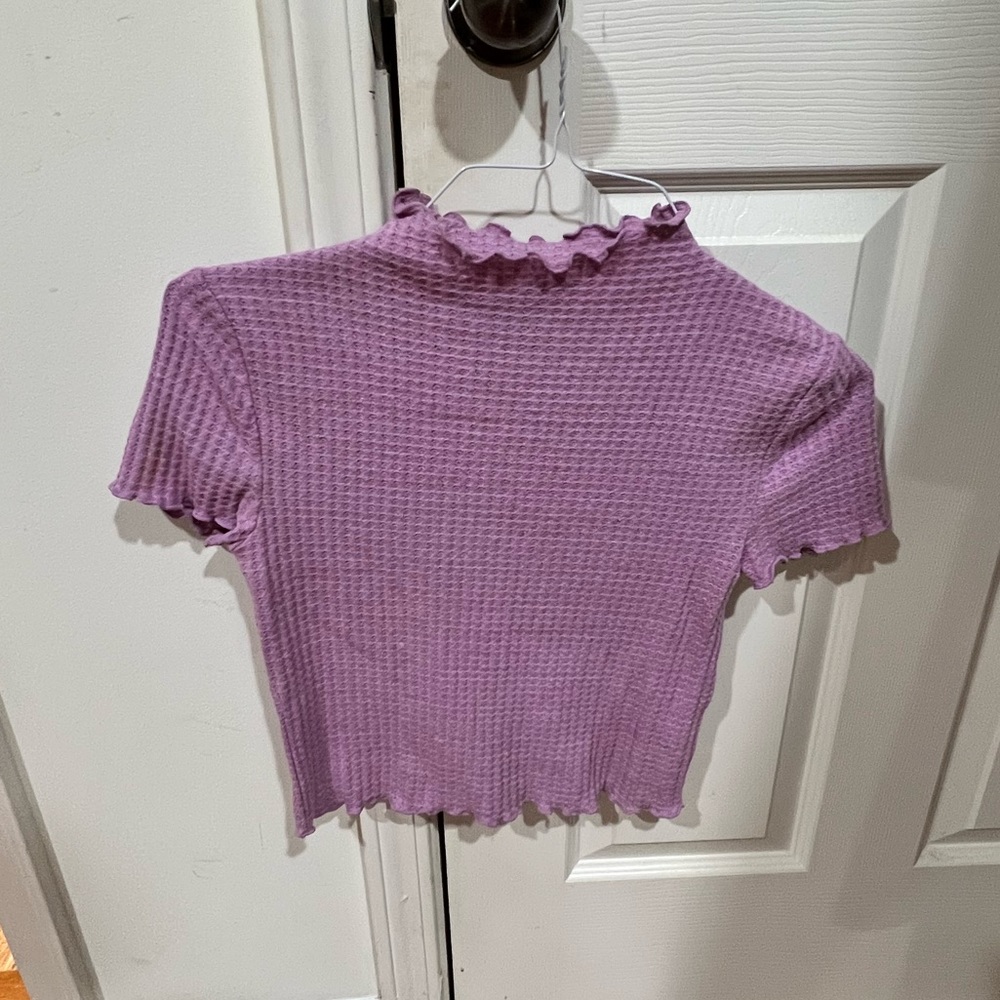 PERIWINKLE CROP TOP